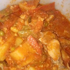 Murgh sabzi A picture of Murgh sabzi.