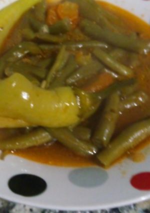 صورة لوصفة لوبيا خضراء