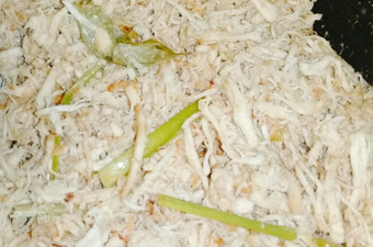 Cara Membuat Abon Ayam, Isian Lemper Gampang