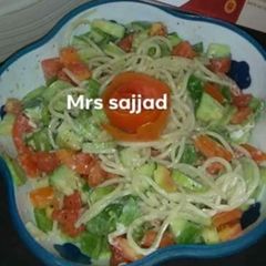 A picture of Italian Speghitty Salad.