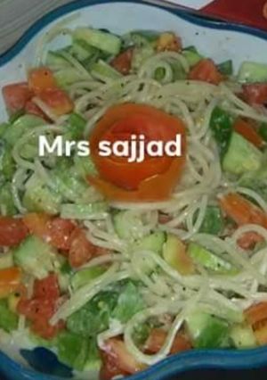 A picture of Italian Speghitty Salad.