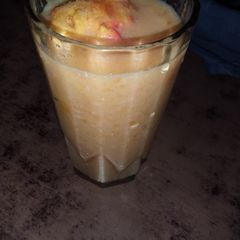 Papaya milkshake A picture of Papaya milkshake.