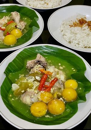 Foto resep Garang Asem tanpa dibungkus