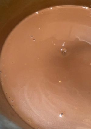 Foto resep Chocolate custard mudah