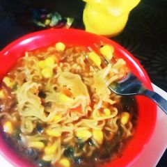 Achari Curry Maggi A picture of Achari Curry Maggi.
