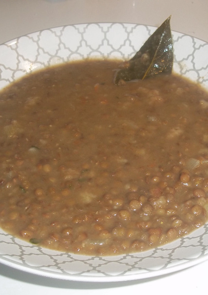 Una foto de Lentejas guisadas con majao