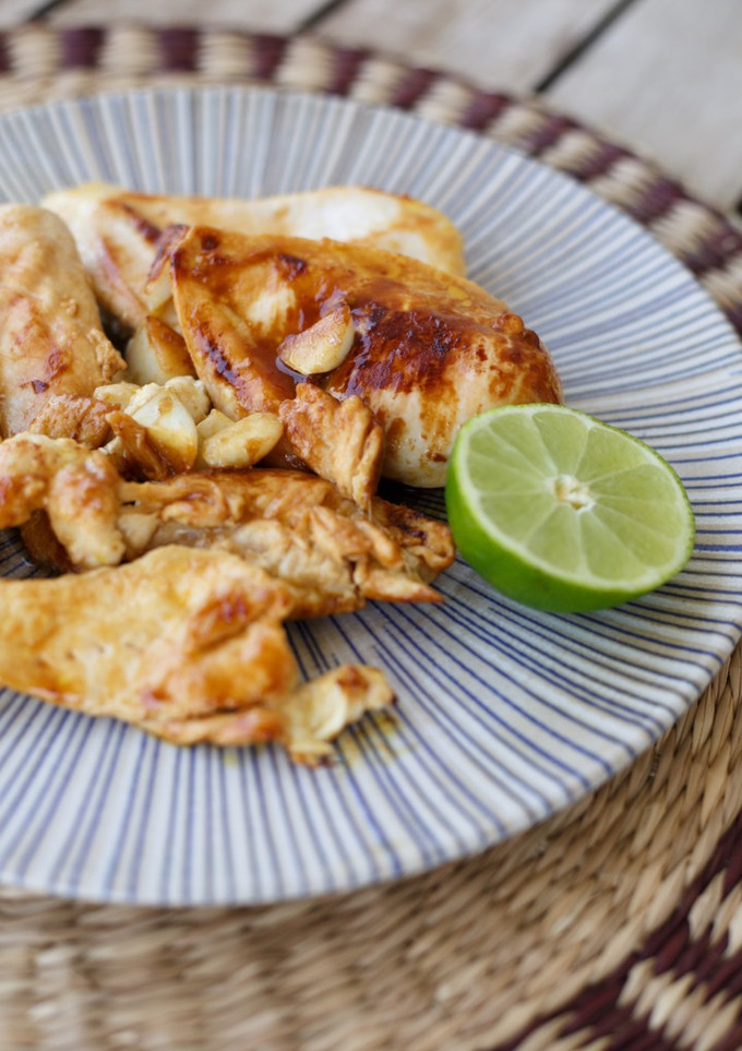 Una foto de Pechuga de pollo exprés con cítricos 🍊🍋