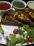 Palak Paneer Kathi Roll