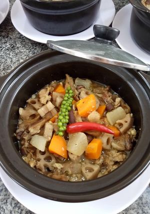 Hình của món Dạ Dày Om Tiêu.
