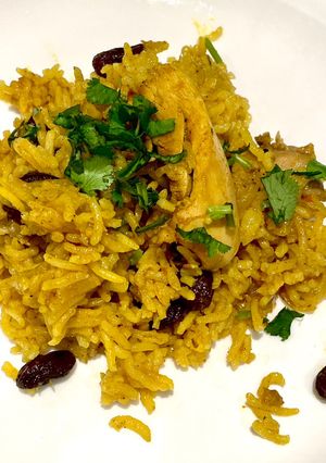 A picture of Brilliant biryani.