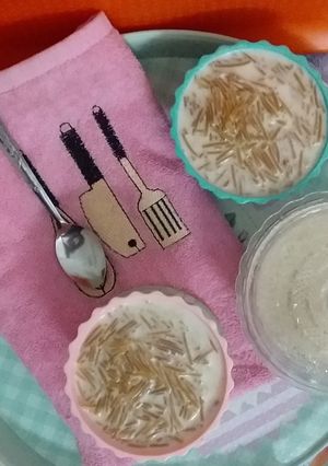 صورة لوصفة شعيرية باللبن