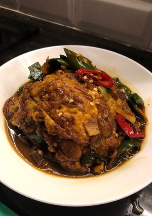 Foto resep Telor ceplok kecap