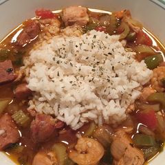 A picture of Jimbo's Gumbo.