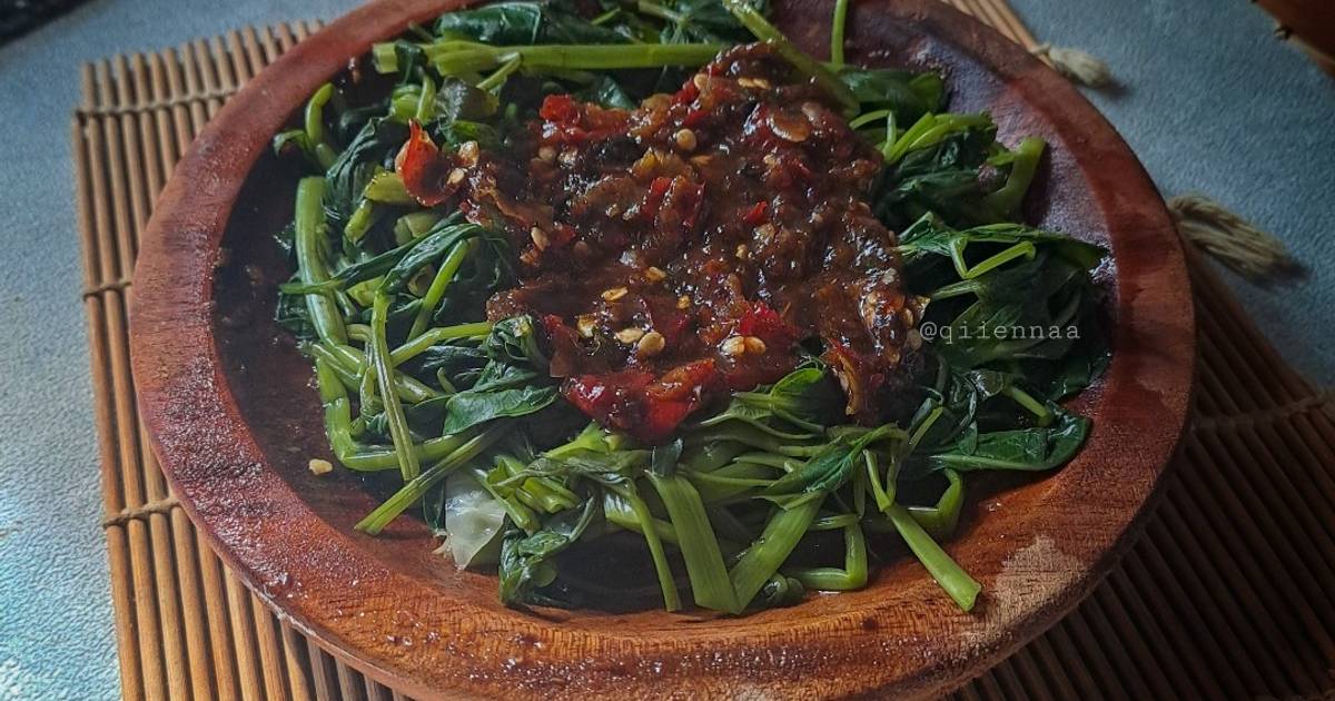 Resep Rujak Kangkung Dijamin Nikmat dan Mudah