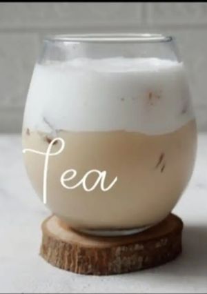 Foto resep Milk Tea with Saltcream