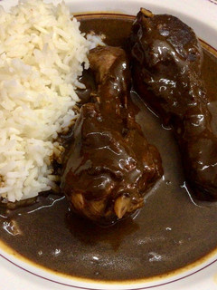 Una foto de Pollo con mole