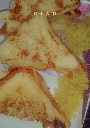 A picture of Sweet Bread Toast🍞.