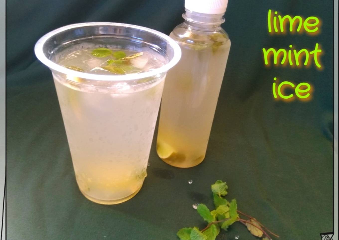 Lime mint ice