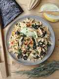 🌿Effiloché de Tofu au citron paprika fumé algue nori
