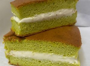 รูปของ ชิฟฟ่อนคีโต chiffon keto ชิฟฟ่อนเค้กคีโต ชิฟฟ่อนอะโวคาโด chiffon avocado keto