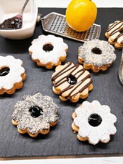 Mandulás linzer, glutén és tejmentesen recept fotója