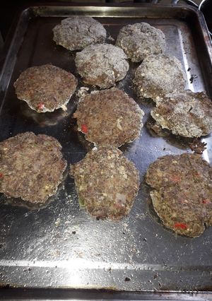 Una foto de Hamburguesas de hígado