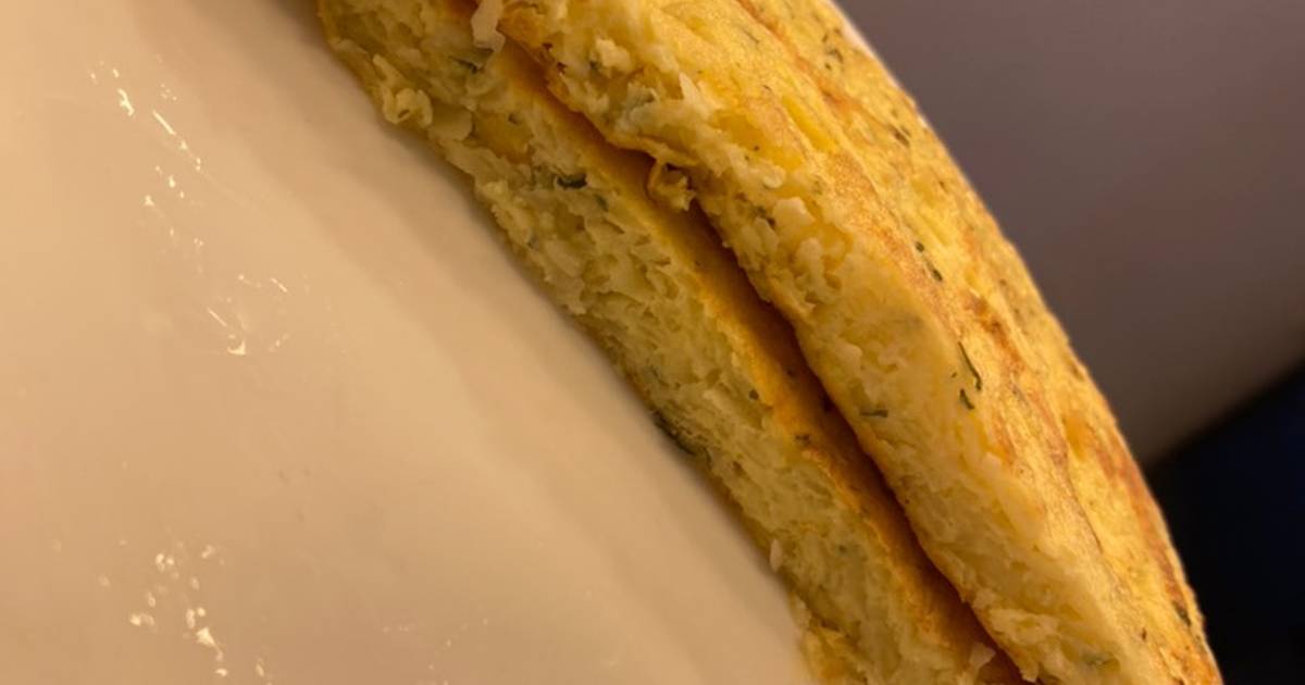 Tortilla de papa rallada Receta de Romi Bentancourt Cookpad
