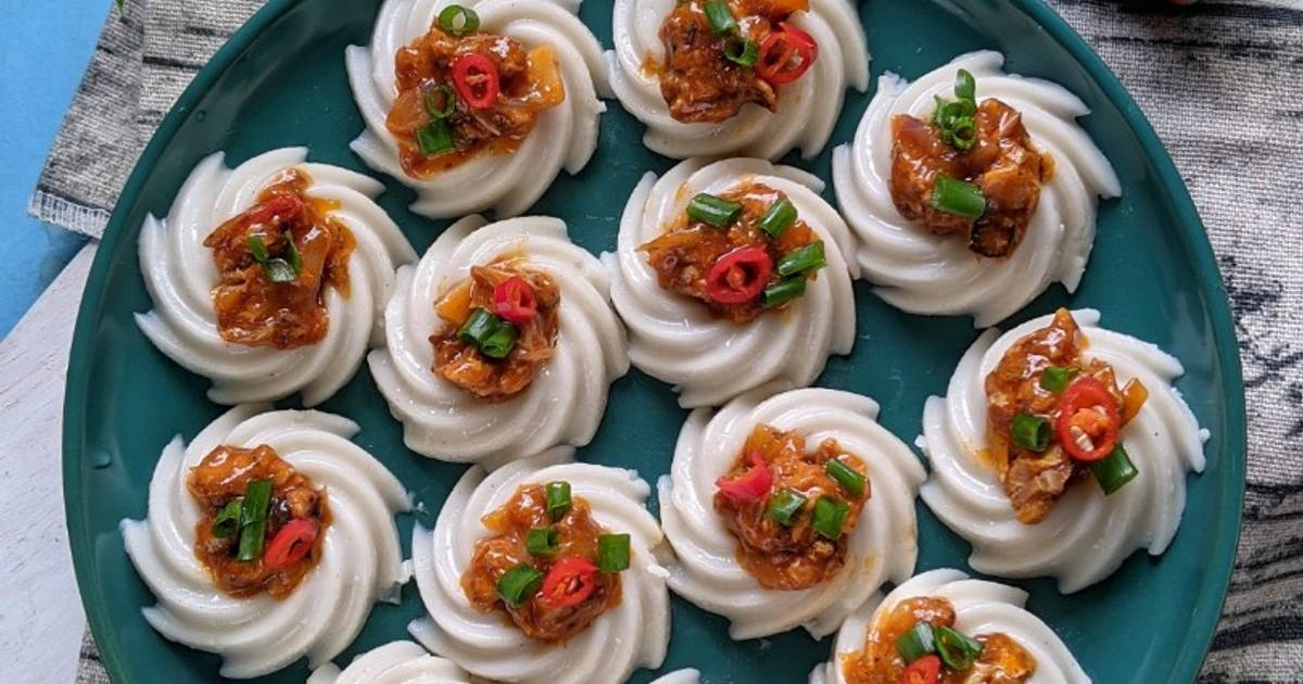 Resipi Kuih Talam Berlauk Sardin Oleh Atie Sweetchocbakeries Cookpad