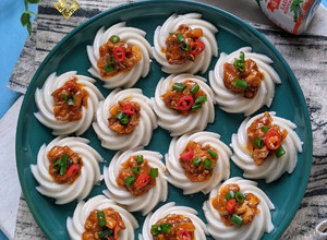 Gambar Kuih talam berlauk sardin