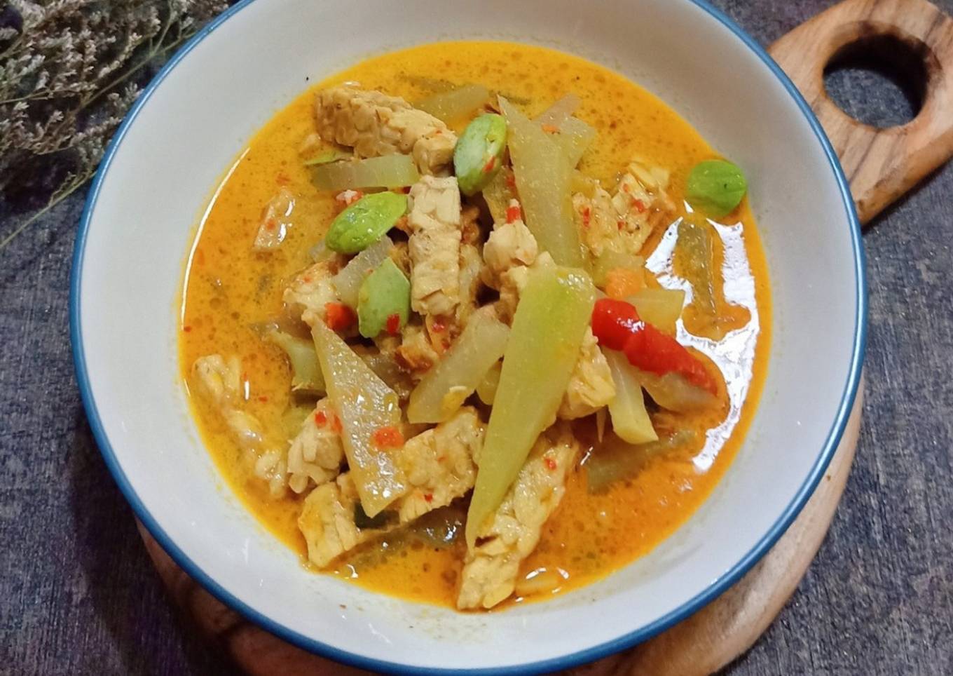 Sayur Godog Betawi Tempe Semangit