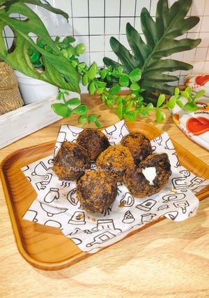 Foto resep Chappsal donut ketan hitam keju lumer