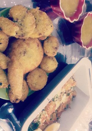 صورة لوصفة كبة التمن مع اللحم المثروم وشوربة العدس🍜🍲🍟🍽