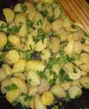 Papas cambray a la mantequilla