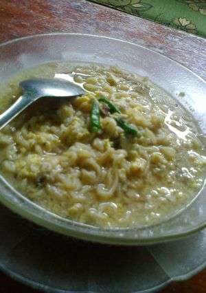 Foto resep Mie kuah telur