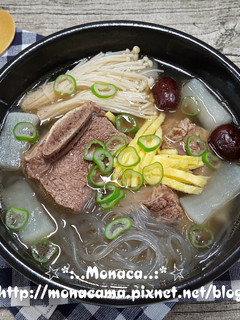 韓式牛排骨湯갈비탕 的食譜成品照片