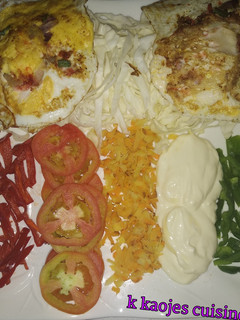 A picture of My special Egg salad.