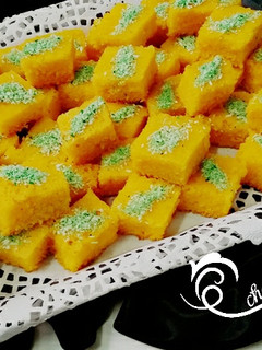 عکسی از دستور کیک شربتی آتنا