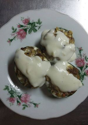 Una foto de Zapallitos rellenos