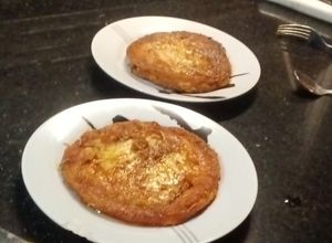 Una foto de Provoleta hecha en casa