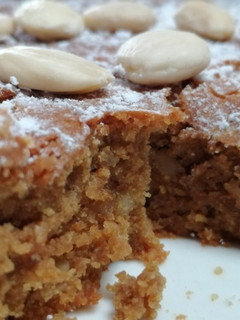 Una foto de Tarta de almendra