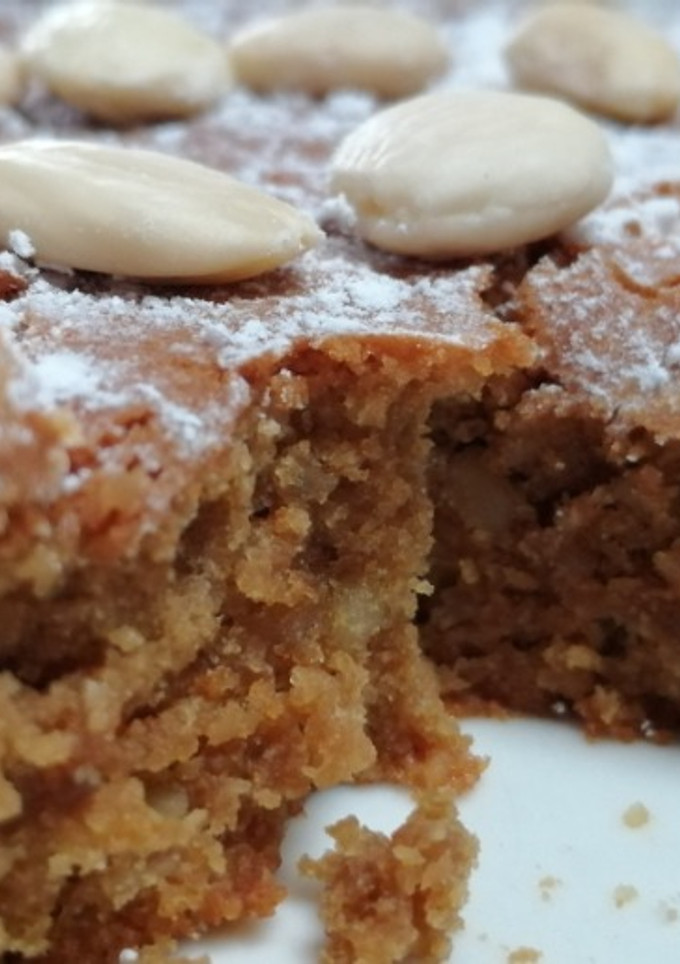 Una foto de Tarta de almendra