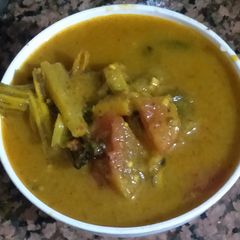 A picture of Drumstick Curry.