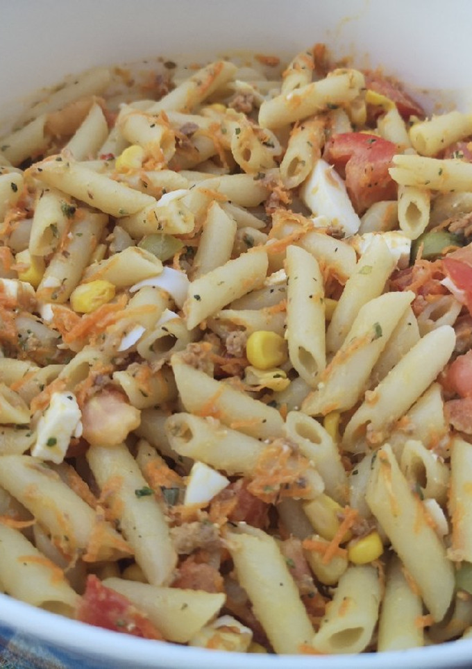 Una foto de Ensalada de macarrones