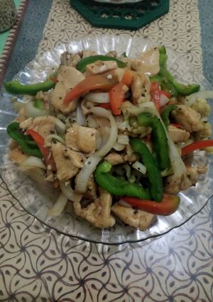 Foto resep Ayam lada hitam