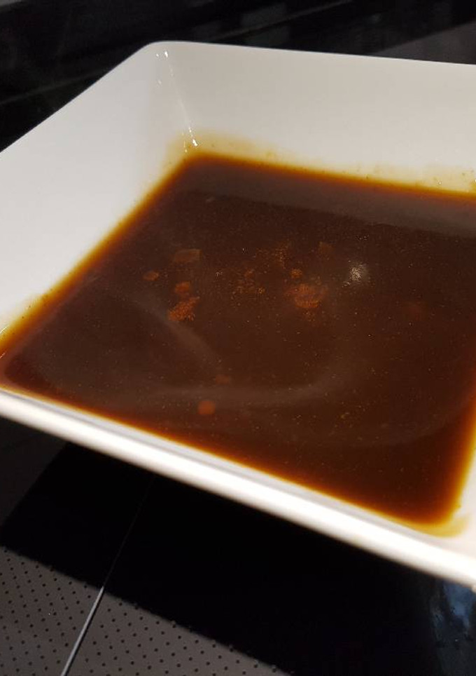 Una foto de Salsa agridulce facil