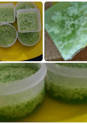 Foto resep Puding lumut imut 😊