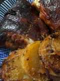Entrecosto assado com batatas