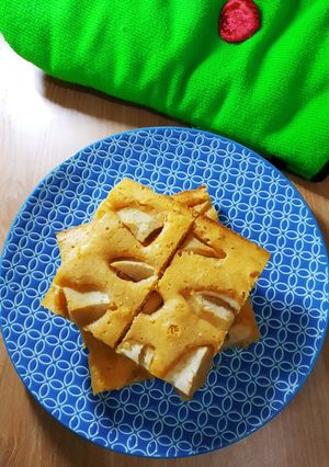 Foto resep Cake Apel Almond 5 menit saja - No Mixer!