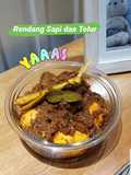 Rendang Sapi dan Telur
