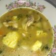 Sopa de pollo con queso 🍗🧀